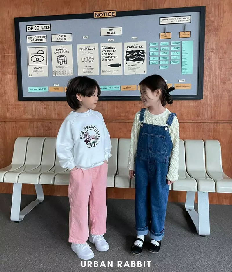 Urban Rabbit - Korean Children Fashion - #stylishchildhood - Color Wide Pants - 10