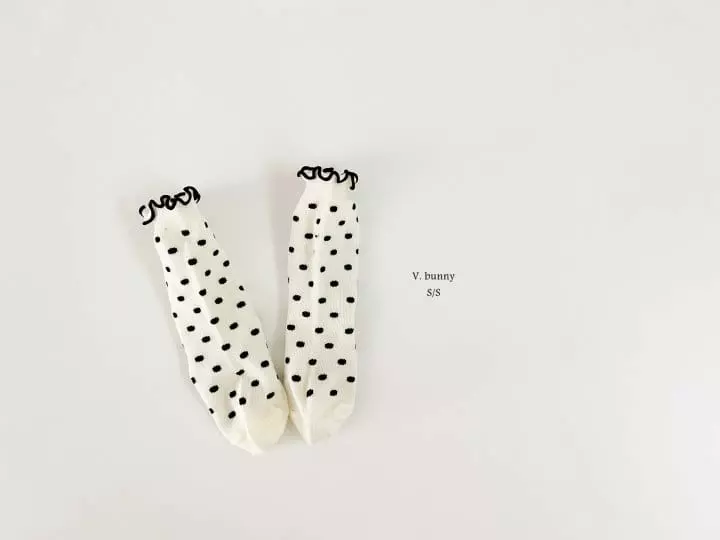 V Bunny - Korean Children Fashion - #Kfashion4kids - Dot Socks Set - 5