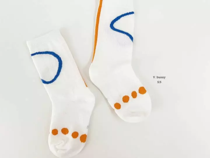 V Bunny - Korean Children Fashion - #childrensboutique - Dono Socks Set - 8