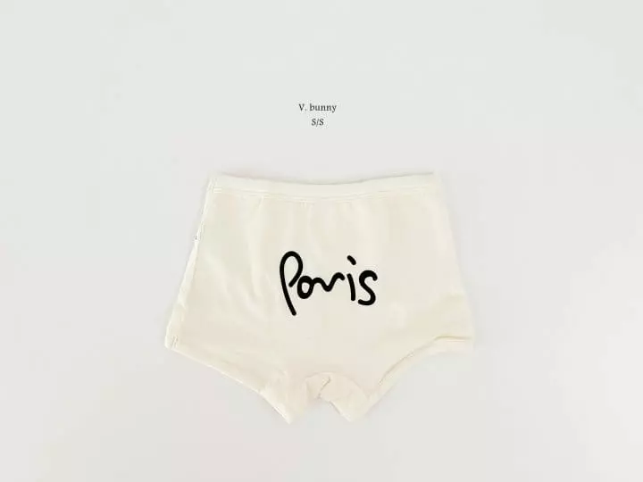 V Bunny - Korean Children Fashion - #designkidswear - Paris Underwear Set - 6