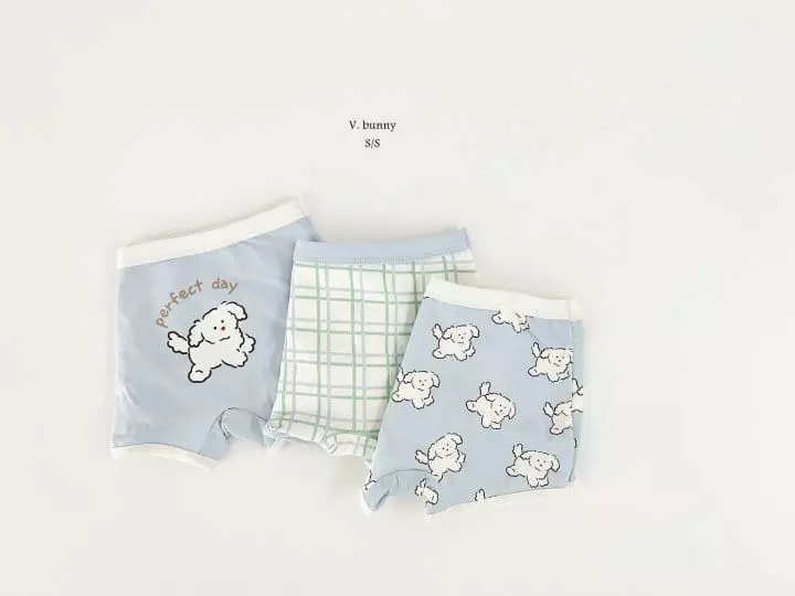 V Bunny - Korean Children Fashion - #discoveringself - Beagle Underwear Set - 8