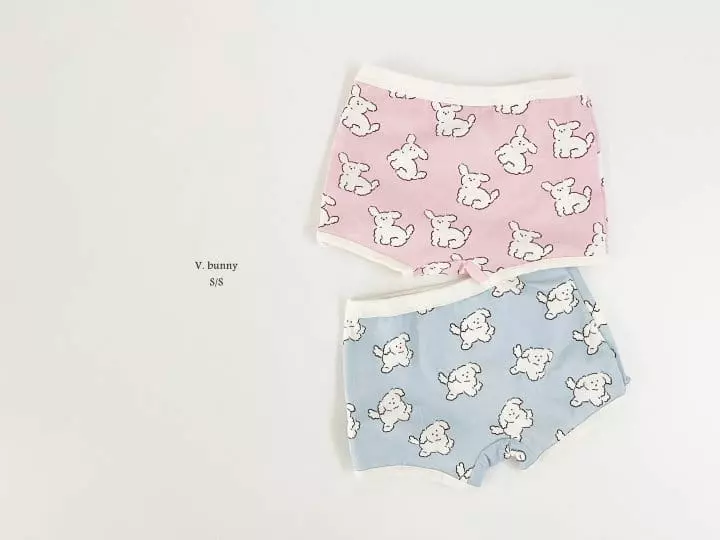V Bunny - Korean Children Fashion - #kidzfashiontrend - Beagle Underwear Set - 12