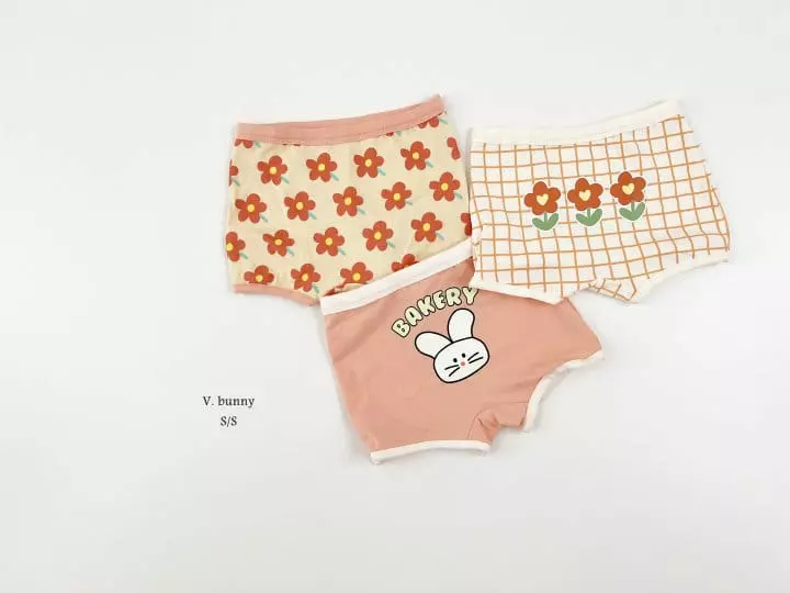 V Bunny - Korean Children Fashion - #minifashionista - Bakery Underwear Set
