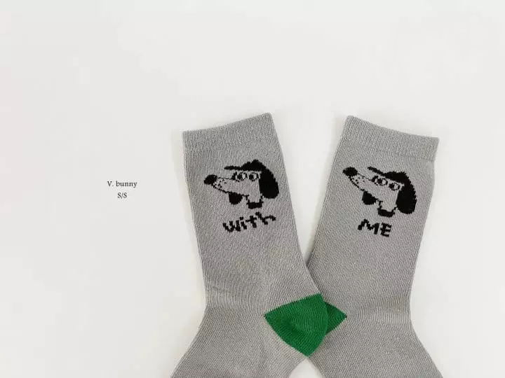 V Bunny - Korean Children Fashion - #magicofchildhood - Dono Socks Set - 4