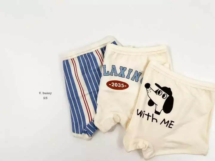 V Bunny - Korean Children Fashion - #stylishchildhood - With Underwear Set - 2