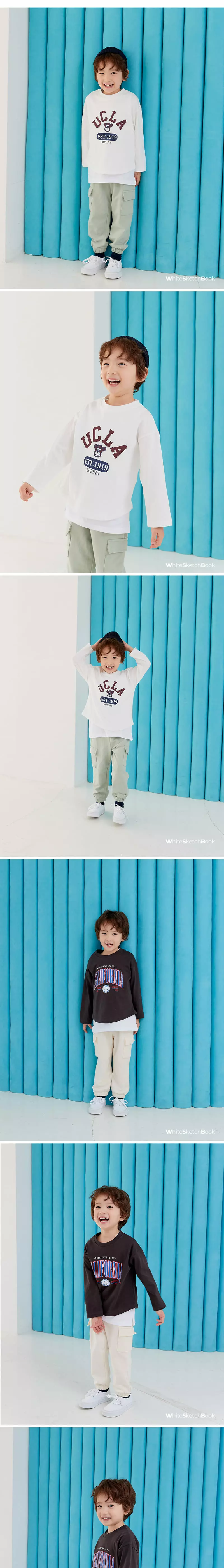 Whitesketchbook - Korean Children Fashion - #childofig - Cargo Pants - 2