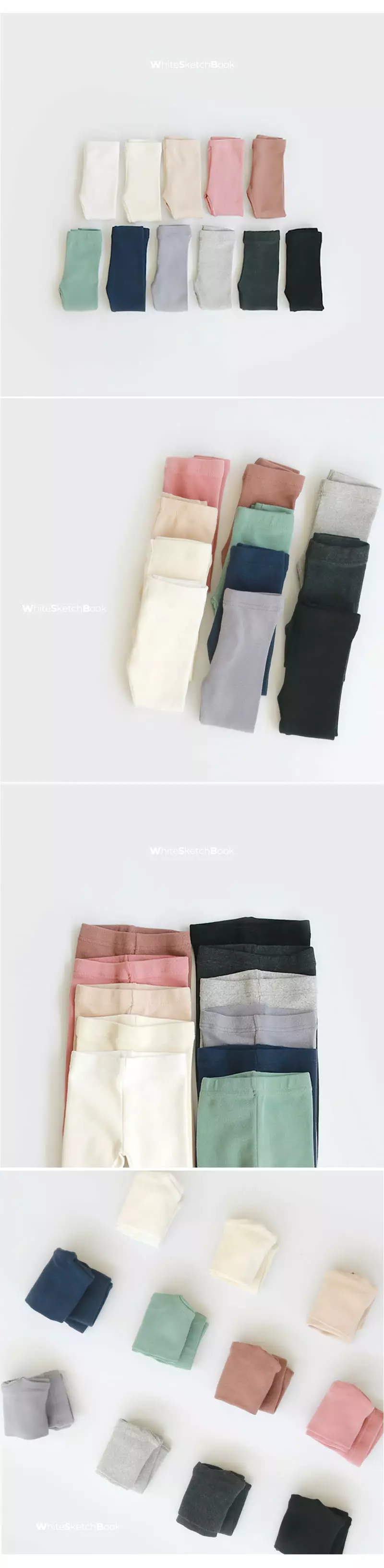 Whitesketchbook - Korean Children Fashion - #kidsshorts - Toktok Leggings - 3