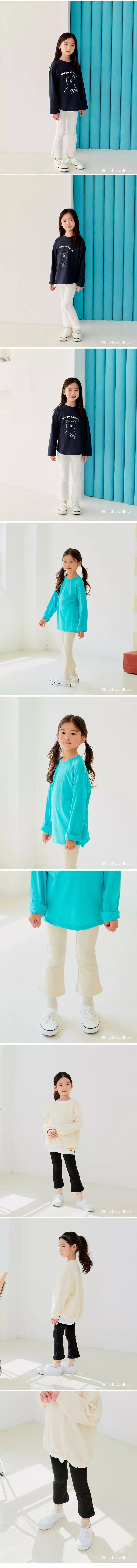 Whitesketchbook - Korean Children Fashion - #kidzfashiontrend - Bootscut Leggings - 2