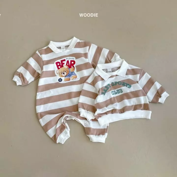 Woodie - Korean Baby Fashion - #babyboutiqueclothing - Ddangkkang Collar Tee - 10