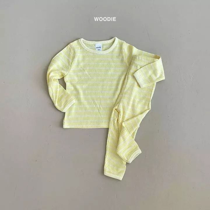 Woodie - Korean Baby Fashion - #babyfever - Stripes Easywear - 6