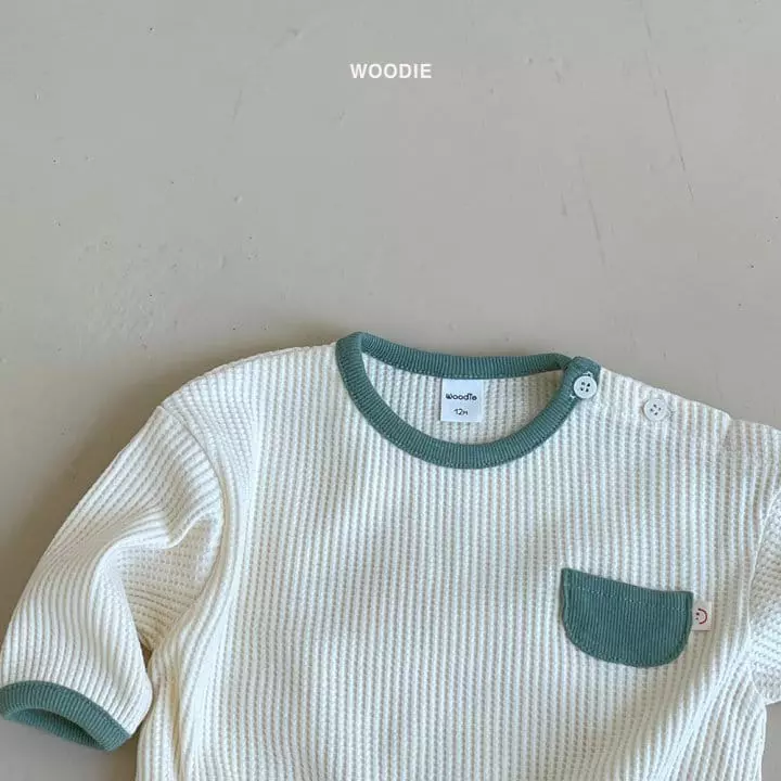 Woodie - Korean Baby Fashion - #babyfashion - Croiffle Tee - 4