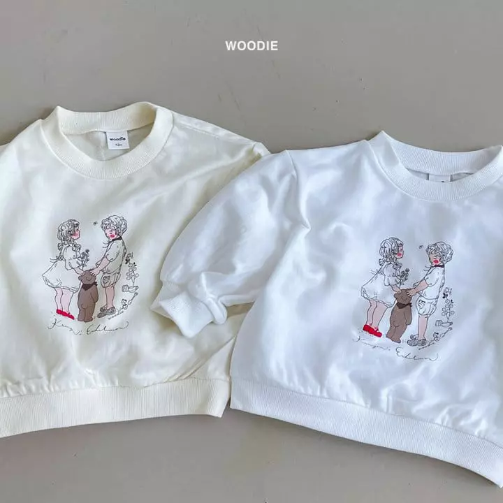 Woodie - Korean Baby Fashion - #babygirlfashion - Provence Tee