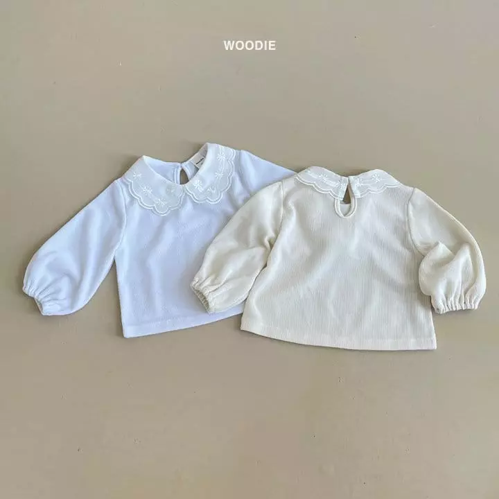 Woodie - Korean Baby Fashion - #babywear - Lia Collar Tee - 2