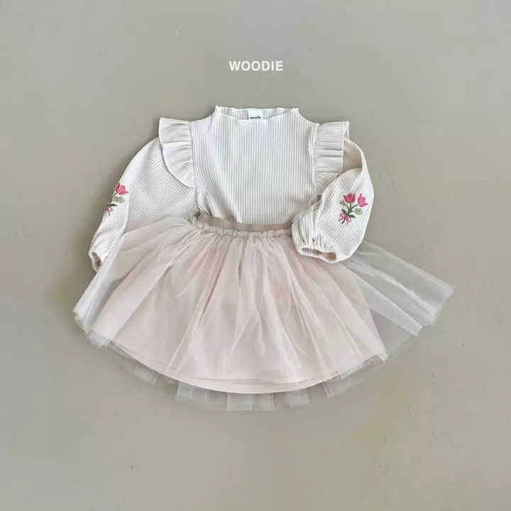 Woodie - Korean Baby Fashion - #onlinebabyshop - Tulip Tee - 10