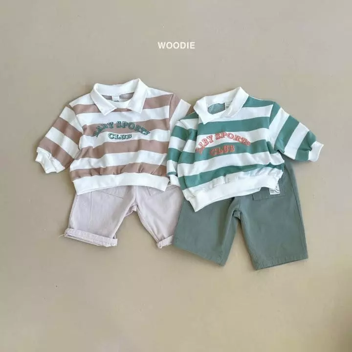 Woodie - Korean Baby Fashion - #smilingbaby - Ddangkkang Collar Tee - 8