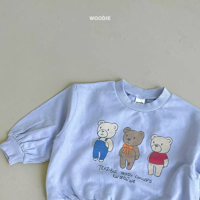 Woodie - Korean Children Fashion - #discoveringself - Triple Tee - 3