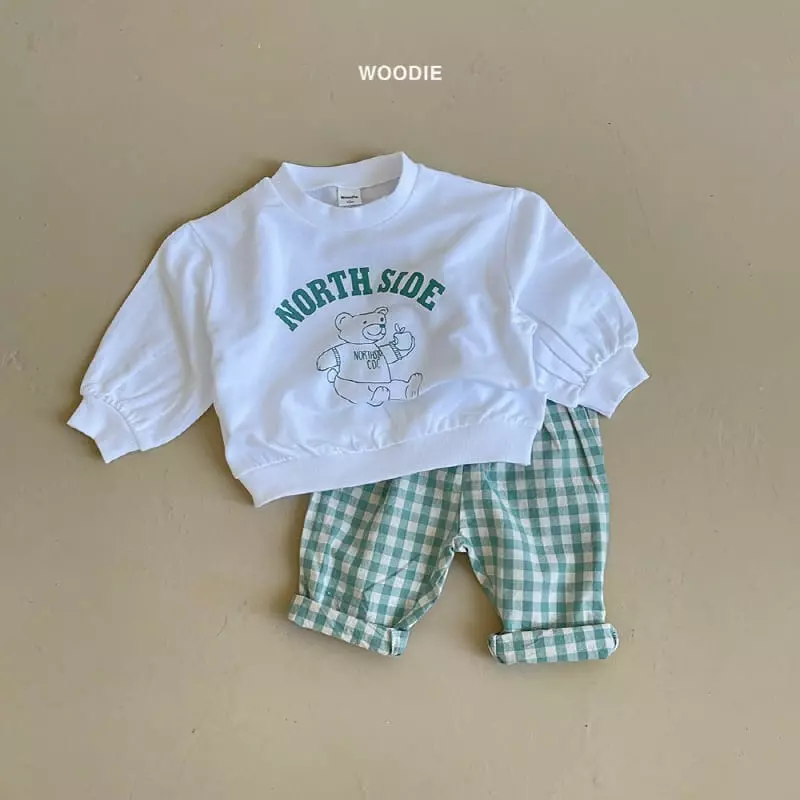 Woodie - Korean Children Fashion - #discoveringself - Steve Top Bottom Set - 2