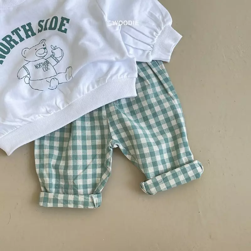 Woodie - Korean Children Fashion - #fashionkids - Steve Top Bottom Set - 4