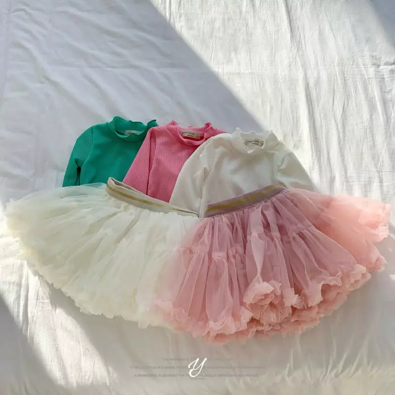 Yellow Factory - Korean Children Fashion - #Kfashion4kids - Jelly Tutu Skirt - 10