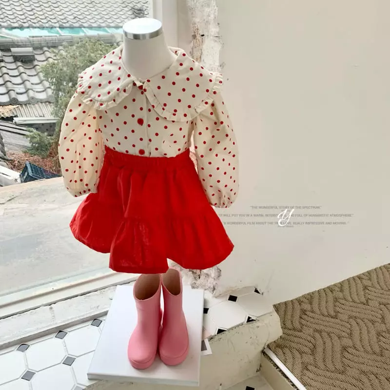 Yellow Factory - Korean Children Fashion - #Kfashion4kids - Vivid Blouse - 2