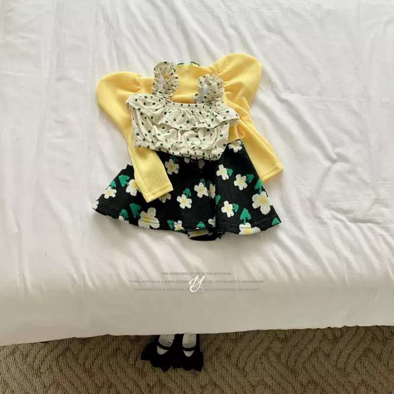 Yellow Factory - Korean Children Fashion - #childrensboutique - Ggomo Skirt - 2