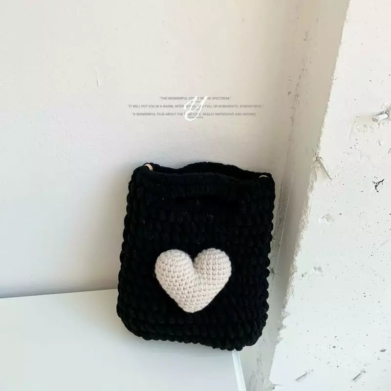 Yellow Factory - Korean Children Fashion - #discoveringself - Heart Bag