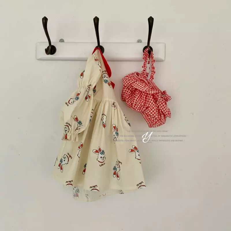 Yellow Factory - Korean Children Fashion - #fashionkids - Rabbit One-piece - 10