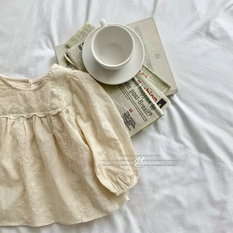 Yellow Factory - Korean Children Fashion - #magicofchildhood - Momo Blouse - 6