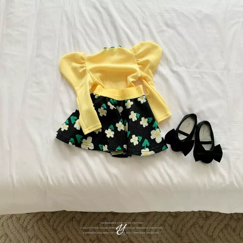 Yellow Factory - Korean Children Fashion - #magicofchildhood - Viva Tee - 3