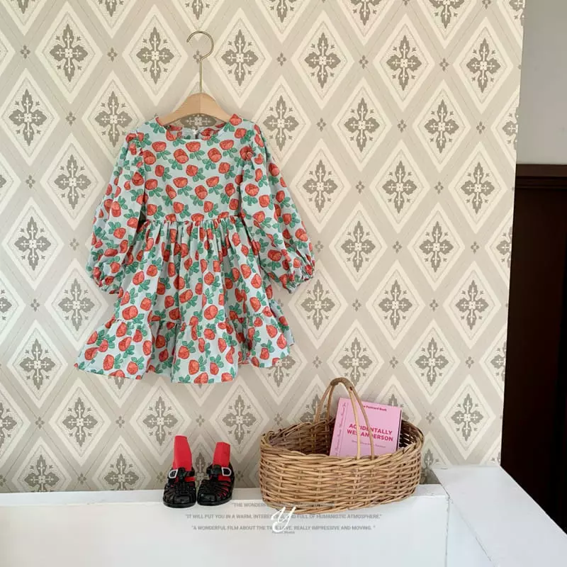 Yellow Factory - Korean Children Fashion - #toddlerclothing - Rose One-piece - 2