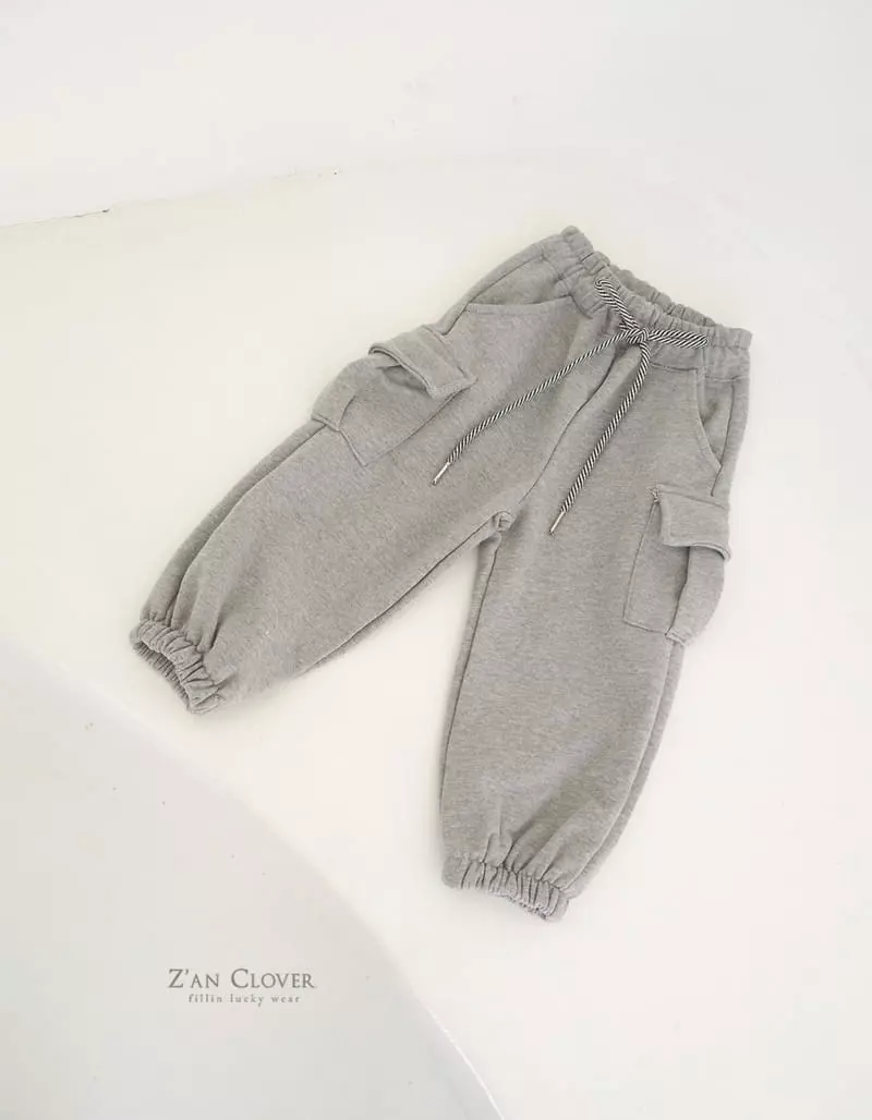 Zan Clover - Korean Children Fashion - #kidzfashiontrend - Cargo Pants - 4