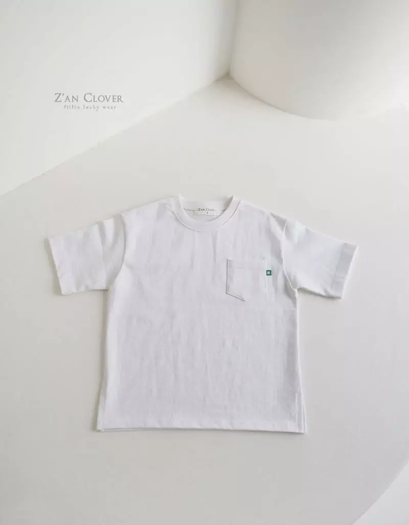 Zan Clover - Korean Children Fashion - #Kfashion4kids - Simple Wide Long Tee - 3