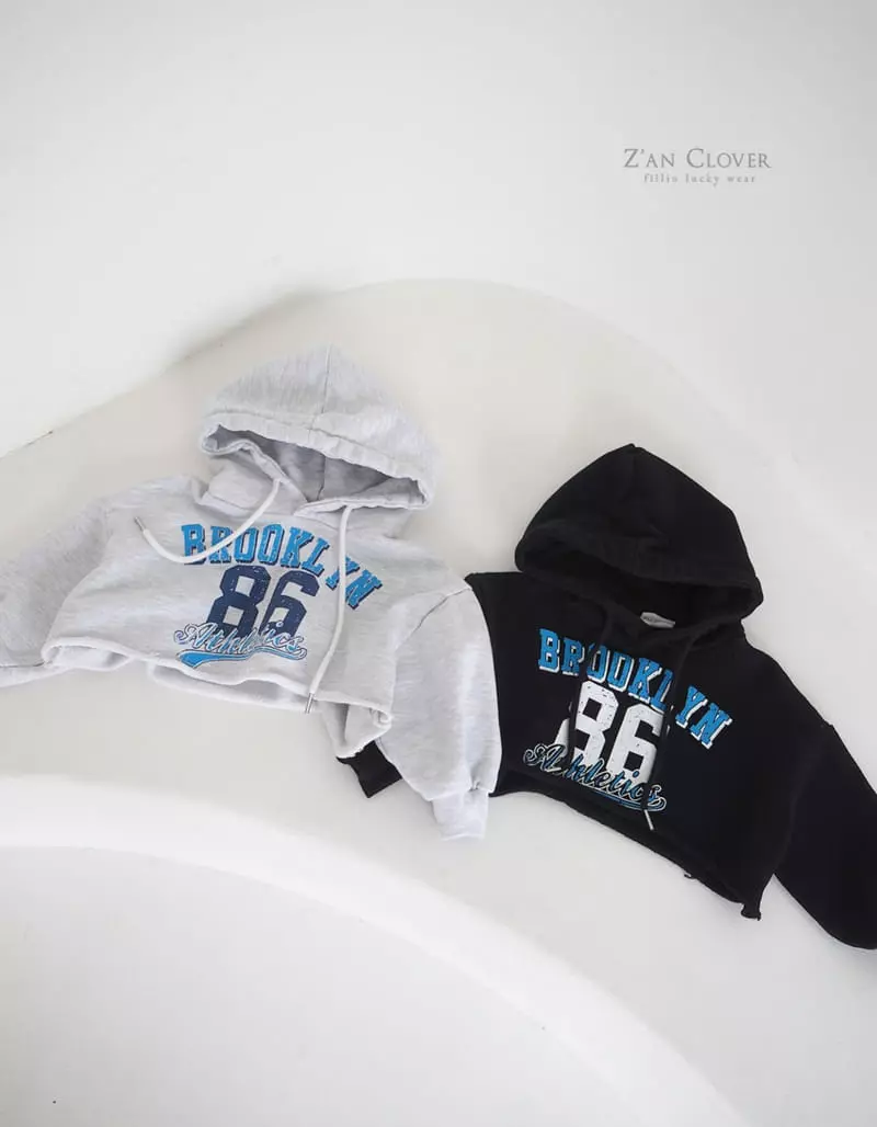 Zan Clover - Korean Children Fashion - #childofig - 86 Crop Hoody - 2