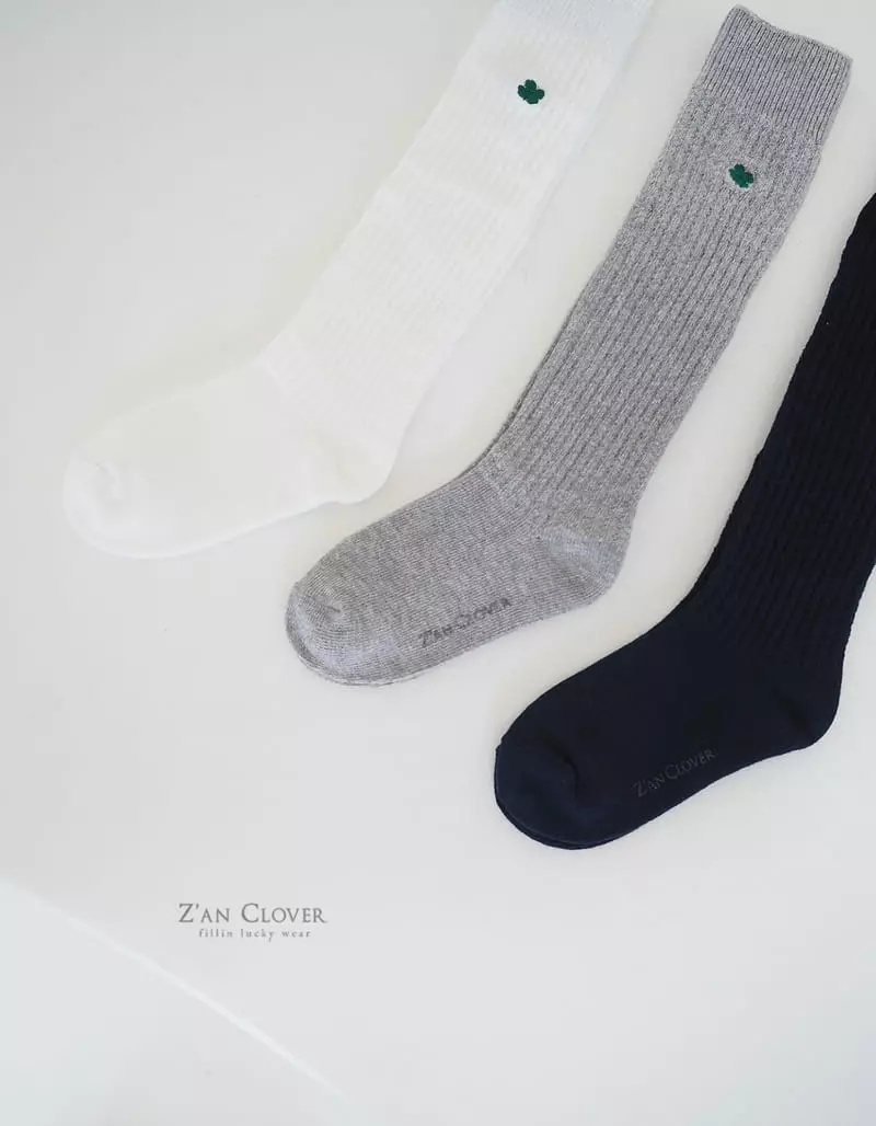 Zan Clover - Korean Children Fashion - #childofig - Clover Socks - 5