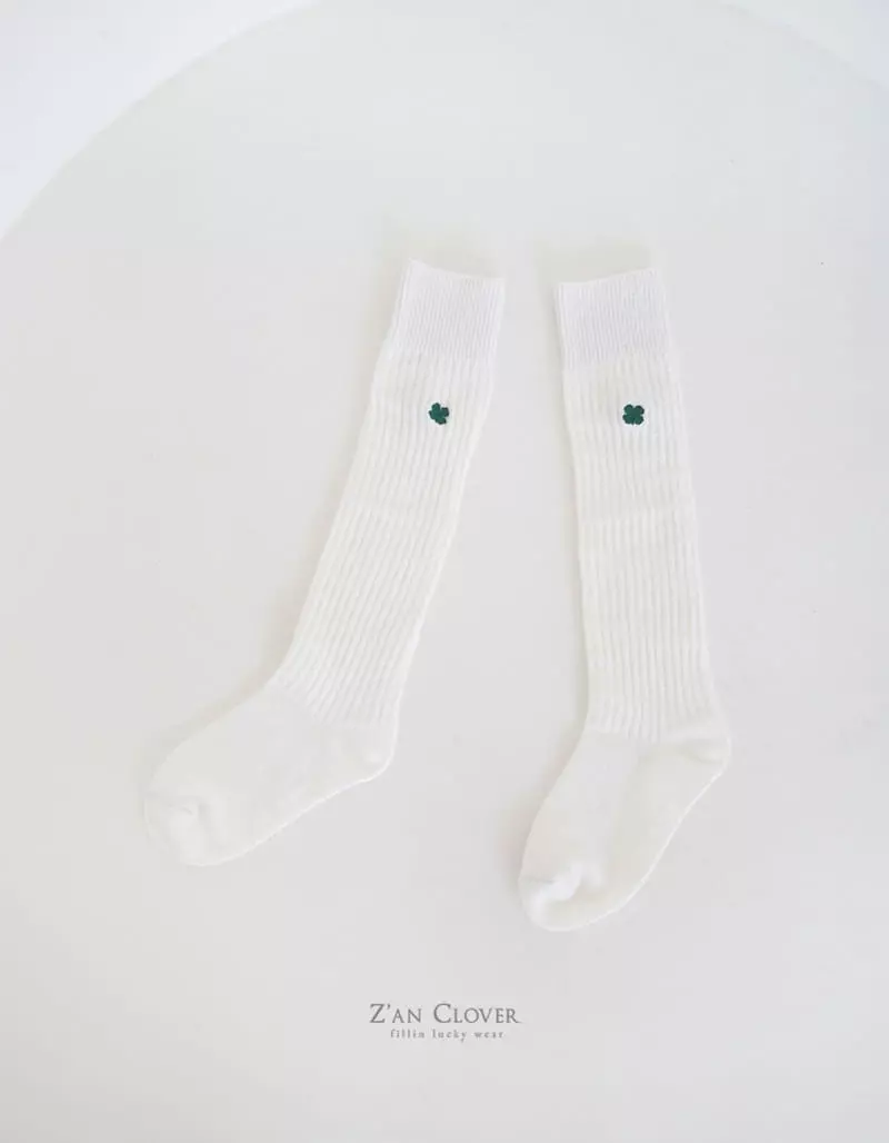 Zan Clover - Korean Children Fashion - #childofig - Clover Socks - 6