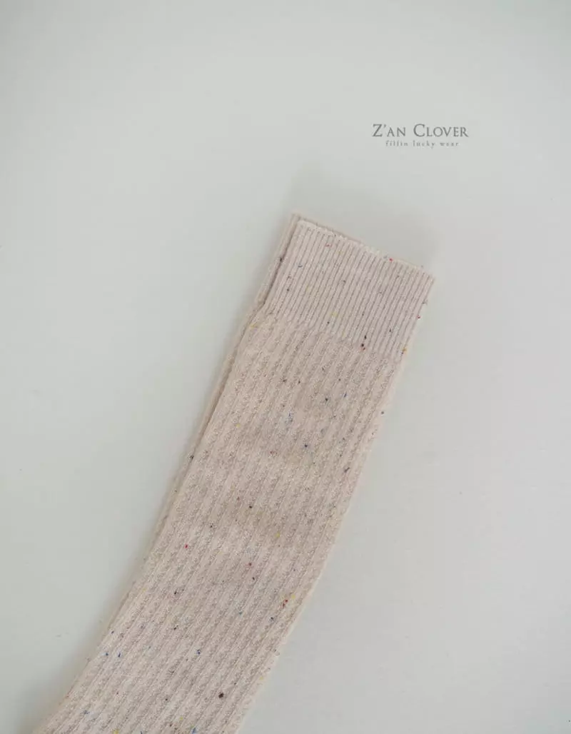 Zan Clover - Korean Children Fashion - #childofig - Plain Over Knee Socks - 5