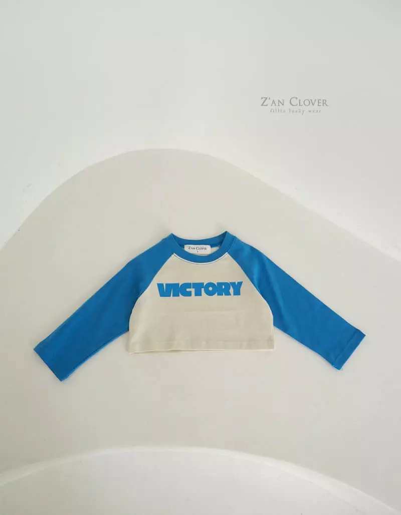 Zan Clover - Korean Children Fashion - #childrensboutique - Victory Short Tee - 6