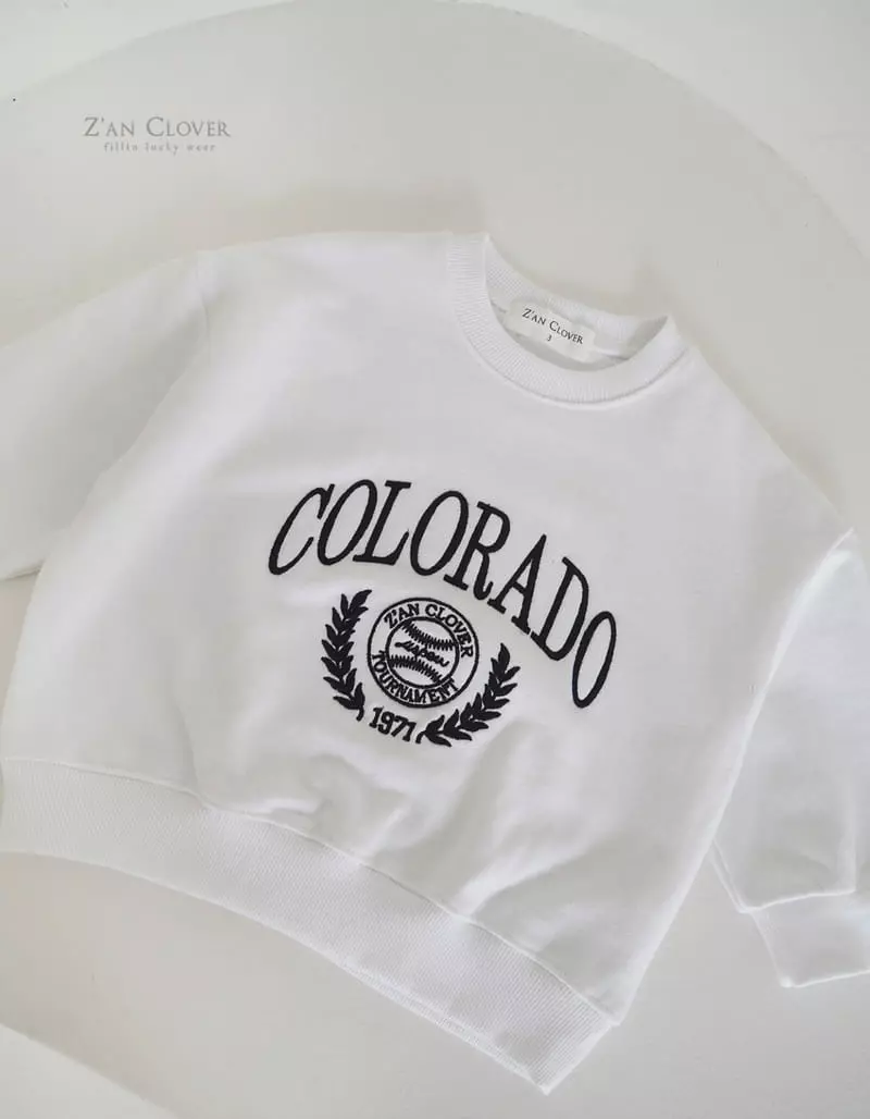Zan Clover - Korean Children Fashion - #childofig - Clorado Sweatshirt - 4