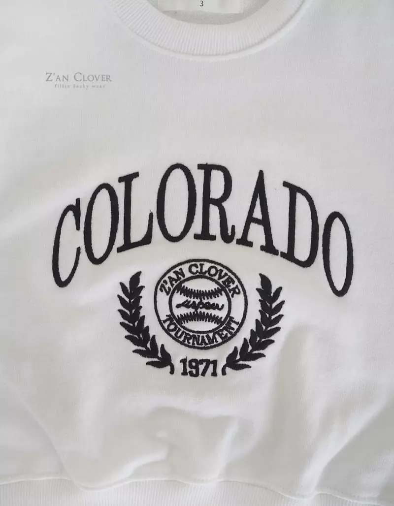 Zan Clover - Korean Children Fashion - #designkidswear - Clorado Sweatshirt - 5