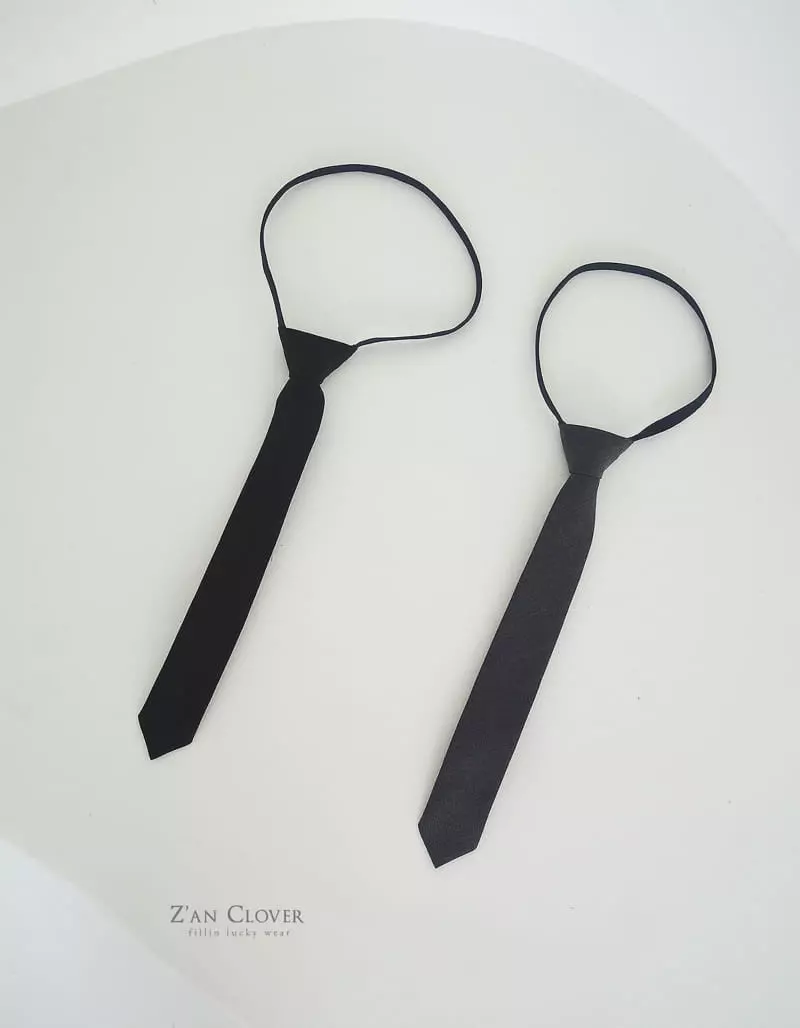 Zan Clover - Korean Children Fashion - #discoveringself - Gentle Neck Tie - 5