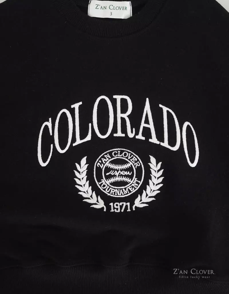 Zan Clover - Korean Children Fashion - #fashionkids - Clorado Sweatshirt - 7