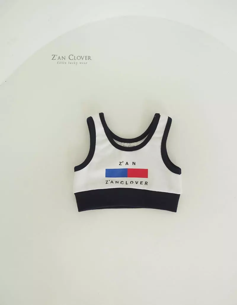 Zan Clover - Korean Children Fashion - #fashionkids - Color Crop Top - 3