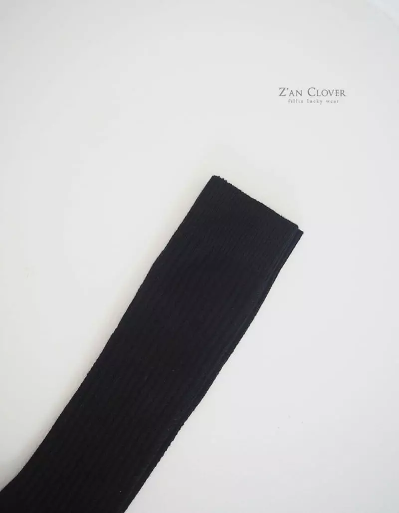 Zan Clover - Korean Children Fashion - #fashionkids - Plain Over Knee Socks - 9