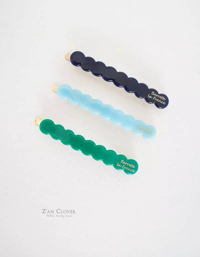 Zan Clover - Korean Children Fashion - #fashionkids - Ceramics Hairpin - 3