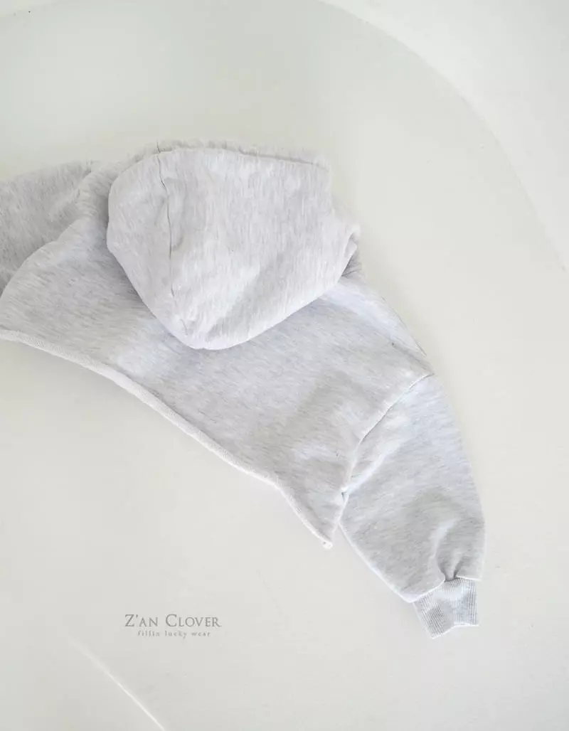 Zan Clover - Korean Children Fashion - #kidsshorts - 86 Crop Hoody - 7