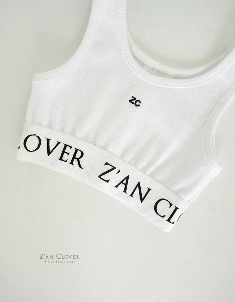 Zan Clover - Korean Children Fashion - #kidsshorts - Banding Crop Top - 6