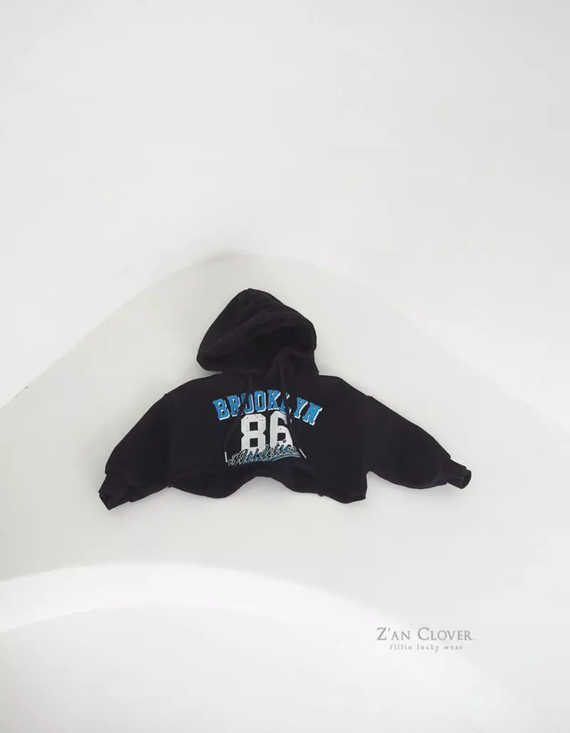 Zan Clover - Korean Children Fashion - #kidsstore - 86 Crop Hoody - 8