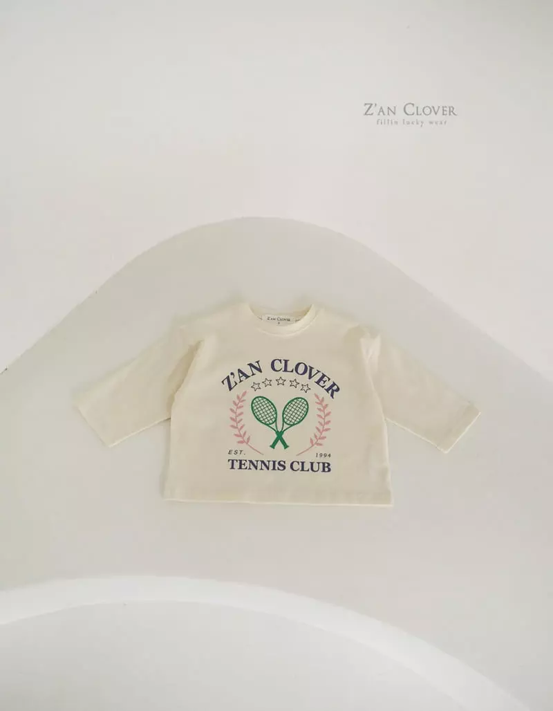 Zan Clover - Korean Children Fashion - #kidsstore - Tennis Tee - 3