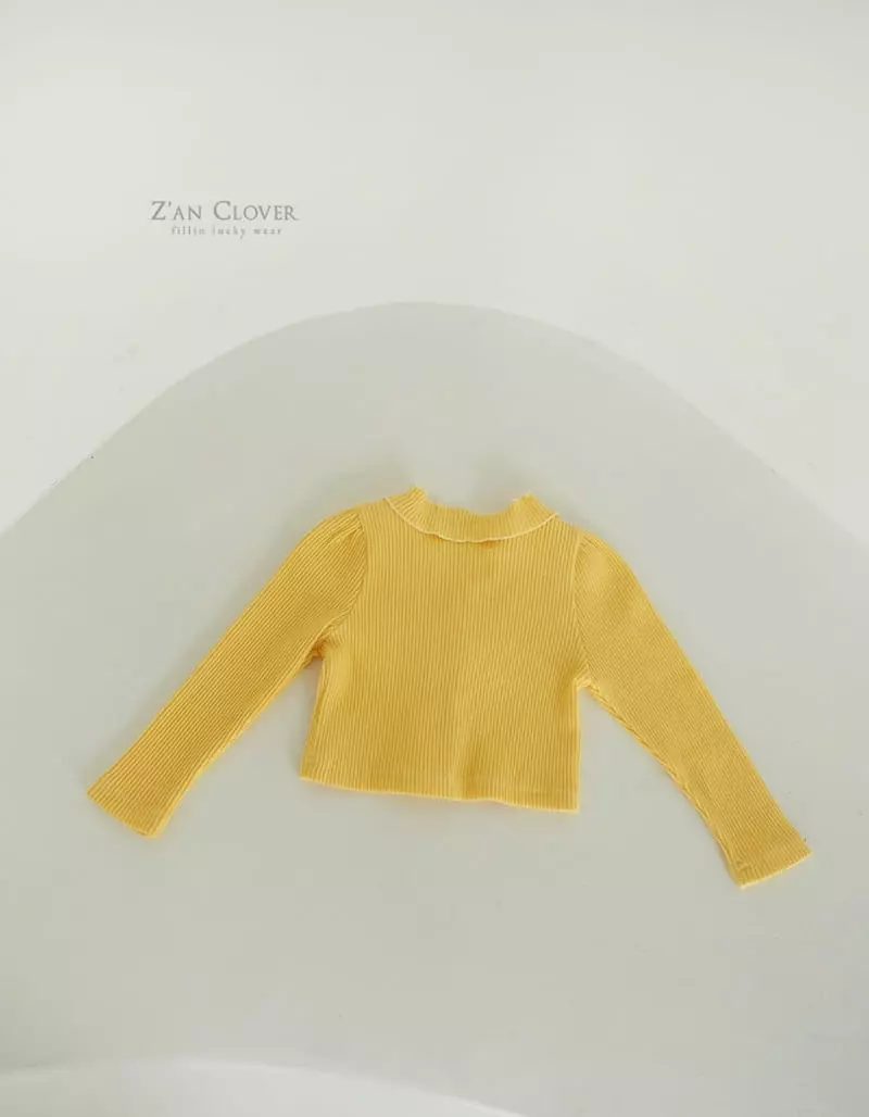Zan Clover - Korean Children Fashion - #kidzfashiontrend - Spring Frill Cardigan - 6