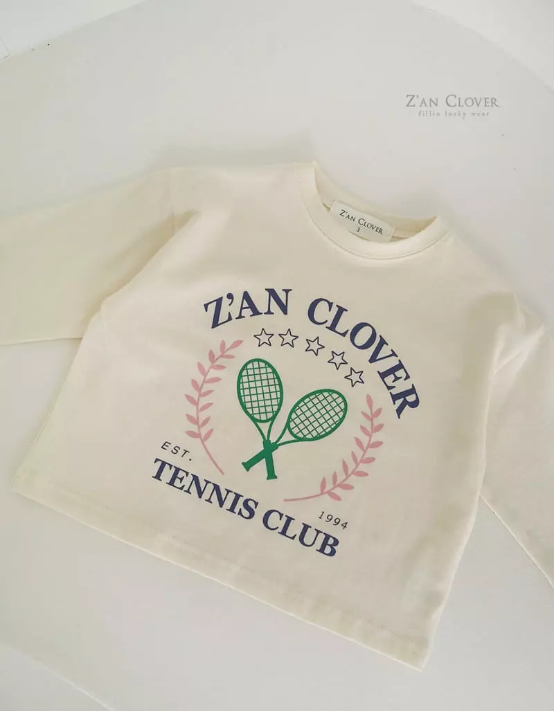 Zan Clover - Korean Children Fashion - #kidsstore - Tennis Tee - 4